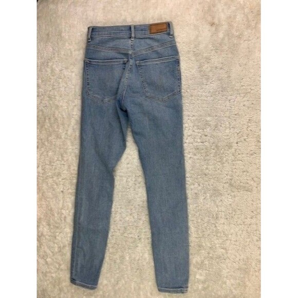 Express Size 00 Womens Jeans Ankle Legging High Rise Stretch Light Wash - Picture 4 of 4